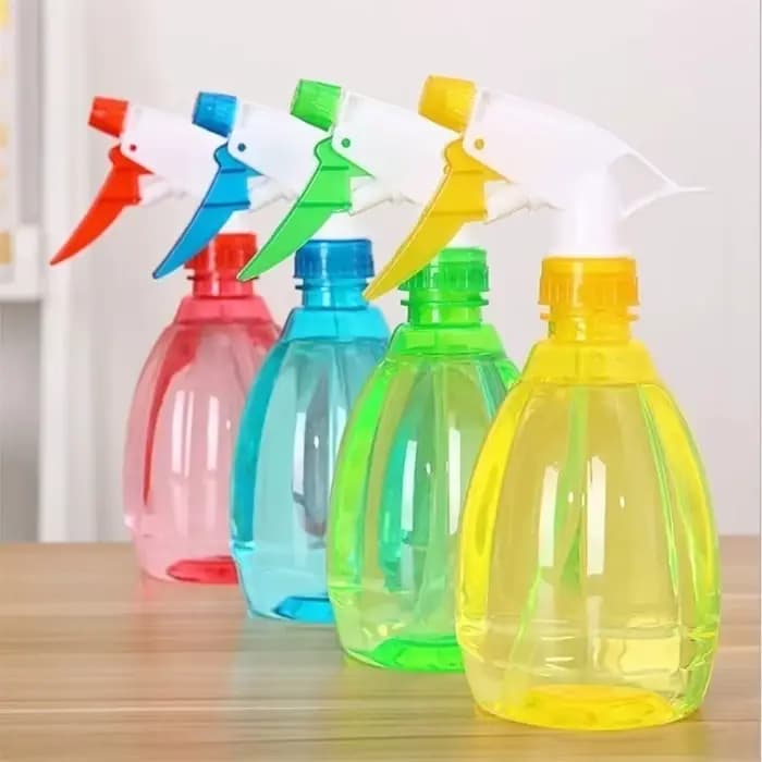 2026 500ml Flacon pulvérisateur vide transparent, arroseur de fleurs, outil de nettoyage domestique, fournitures d'arrosage, outil d'arrosage de fleurs de jardin