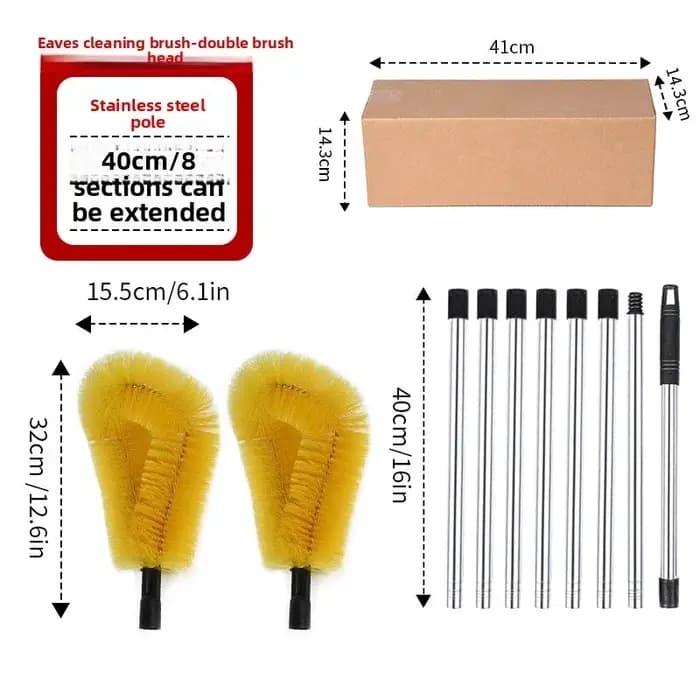 Brosse de nettoyage de gouttière