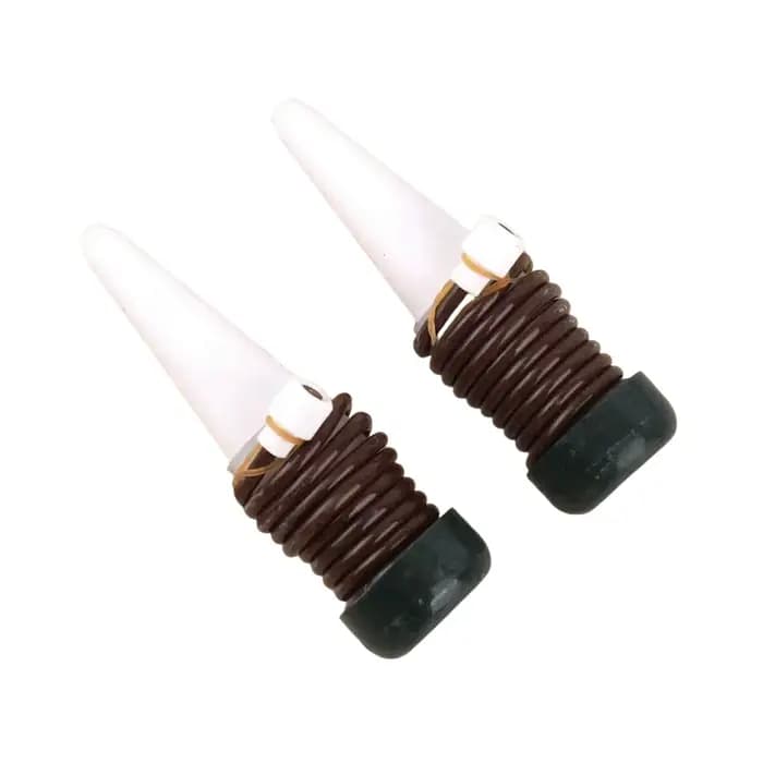 2 Piques d'arrosage automatiques en céramique pour plantes en pot