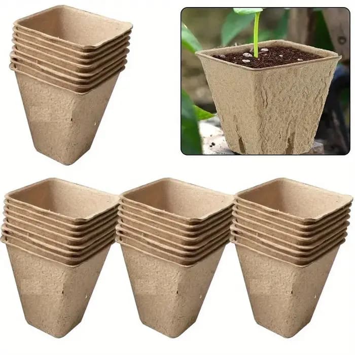 Pots de plantes pour pépinière
