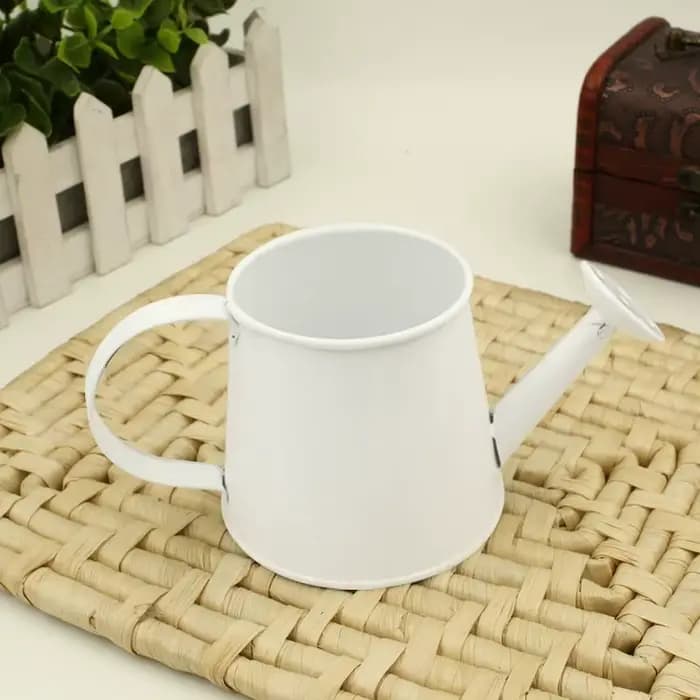 Arrosoir Mini bouilloire enfants Pot jardin métal eau modèle fleur fer étain Miniature jardinage jou