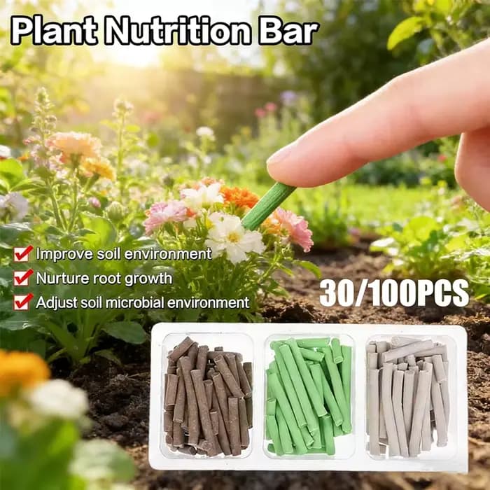 Barres d'engrais à libération lente - Bâtonnets d'alimentation végétale NPK tout-en-un pour une croi
