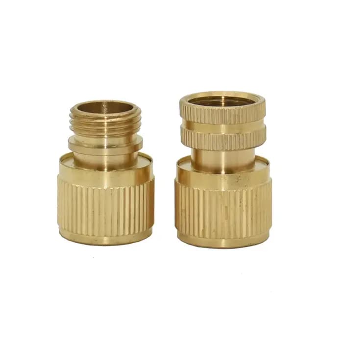 Connecteur rapide de odorà eau de jardin, filetage en laiton 1/2 3/4 ", connecteur de lave-linge de