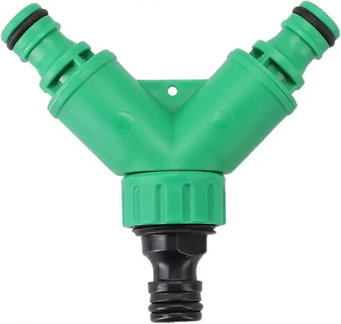 Connecteurs de tuyaux d'eau de jardin, adaptateur de tuyau, Valve de séparation de tuyau en forme de