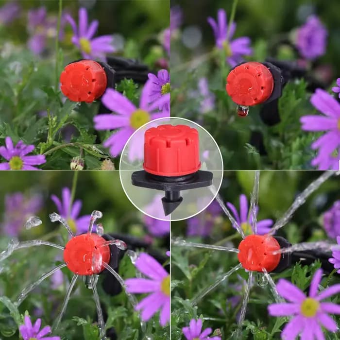 Système d'irrigation de jardin automatique, arrosage goutte à goutte, pulvérisation de brumisation e