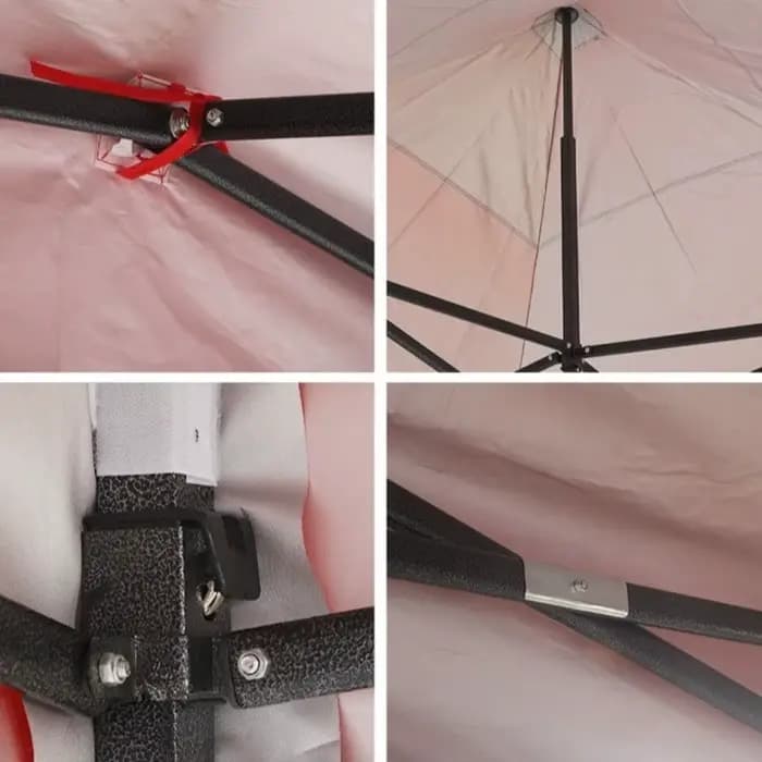 Housse de protection solaire pliable en tissu Oxford 420D pour gazebo, toile de tente renforcée et é