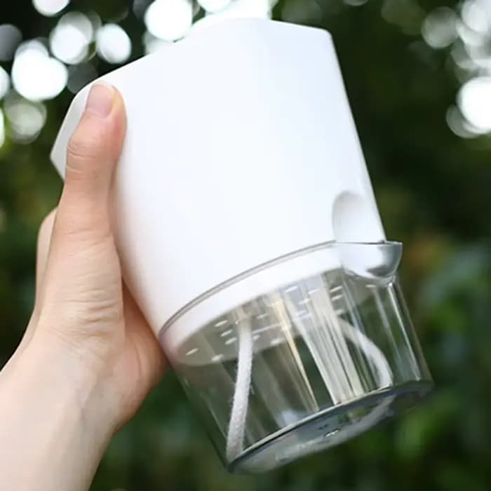 Pot de fleurs Transparent à arrosage automatique