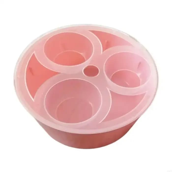 Jardinière hydroponique en jacinthe en plastique à 3 sections
