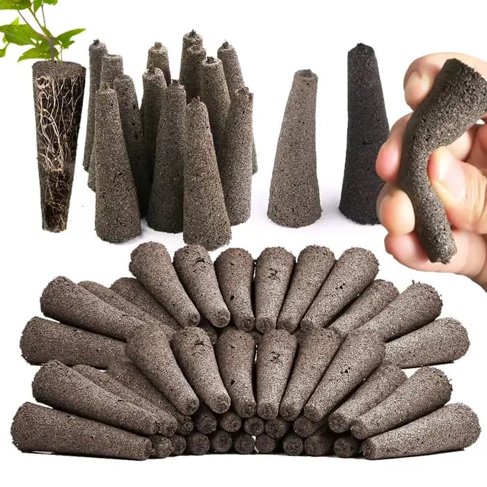 Éponges de culture hydroponique de jardin pour plantes de démarrage de graines, transplantation de g