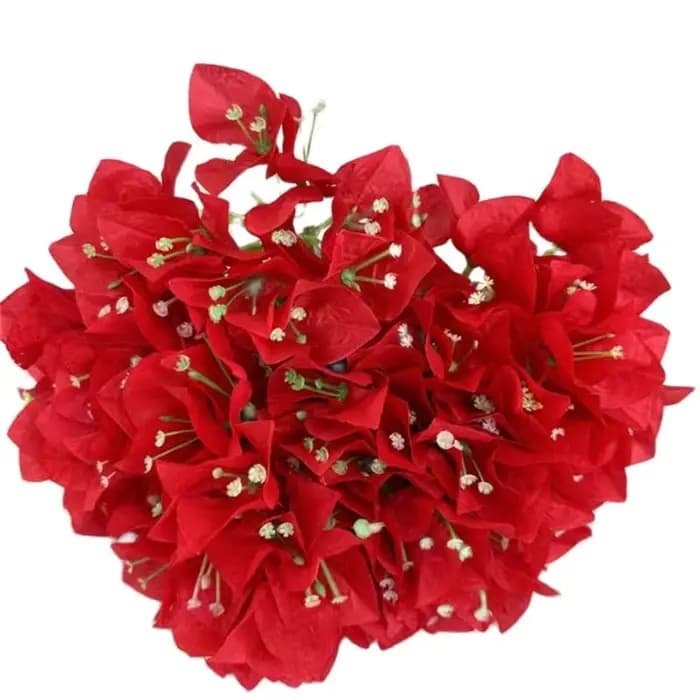 Bougainvillea artificielle Bouqut fleur 5 fourchettes