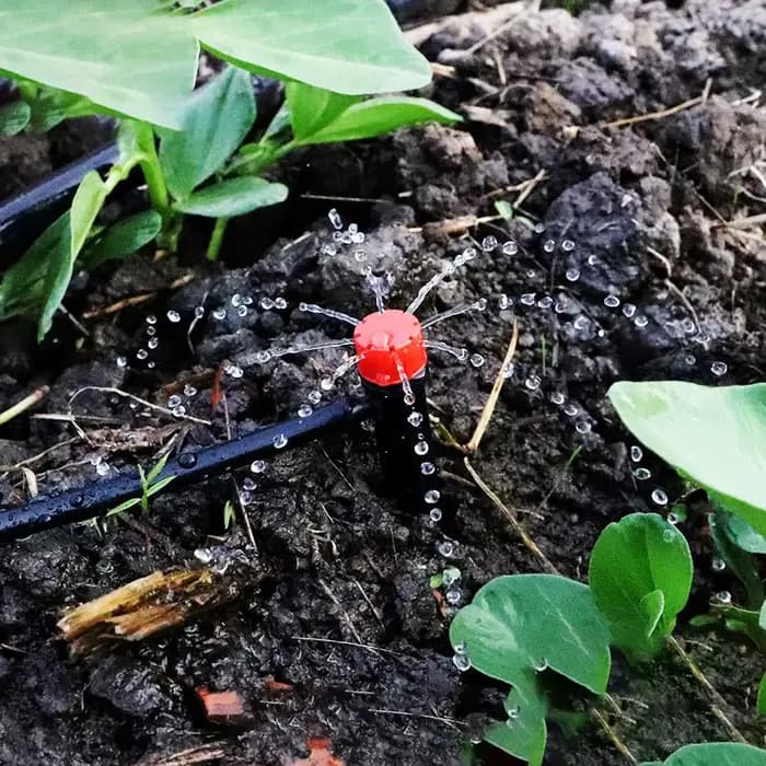 Arroseurs de pointes de jardin réglables, micro système d'arrosage d'irrigation à effet de serre, co