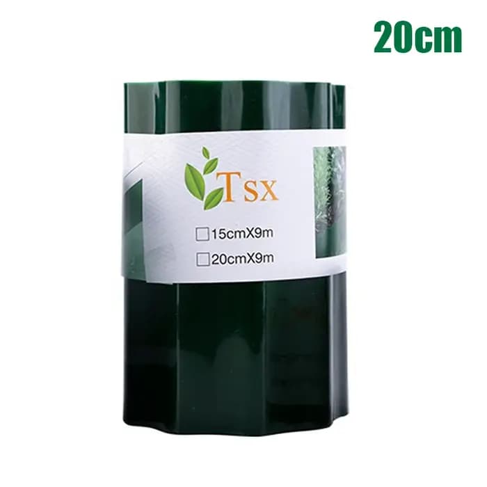 Bordure de jardin flexible en plastique pour pelouse