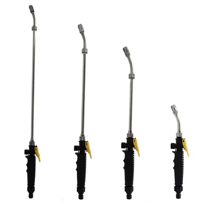 Pistolet à eau haute pression en métal, 30-72cm, jet, laveuse de jardin, tuyau, baguette, buse, pulv