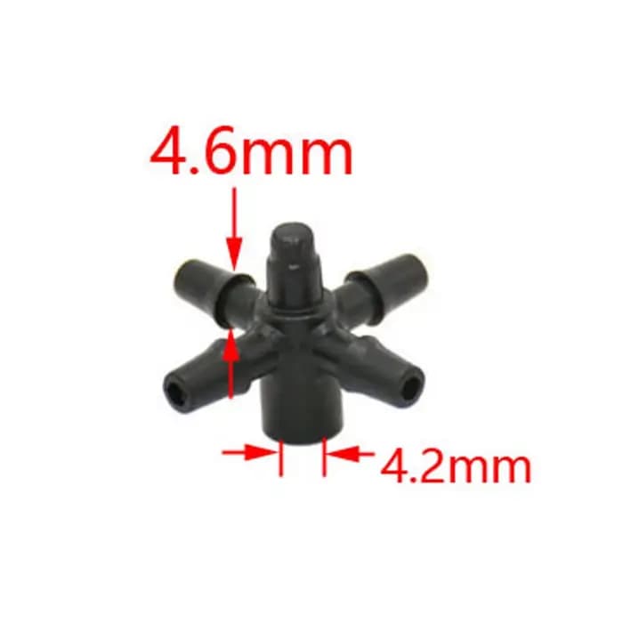 Rrow – système d'irrigation ou otté, 1/8 pouces, 3/5
