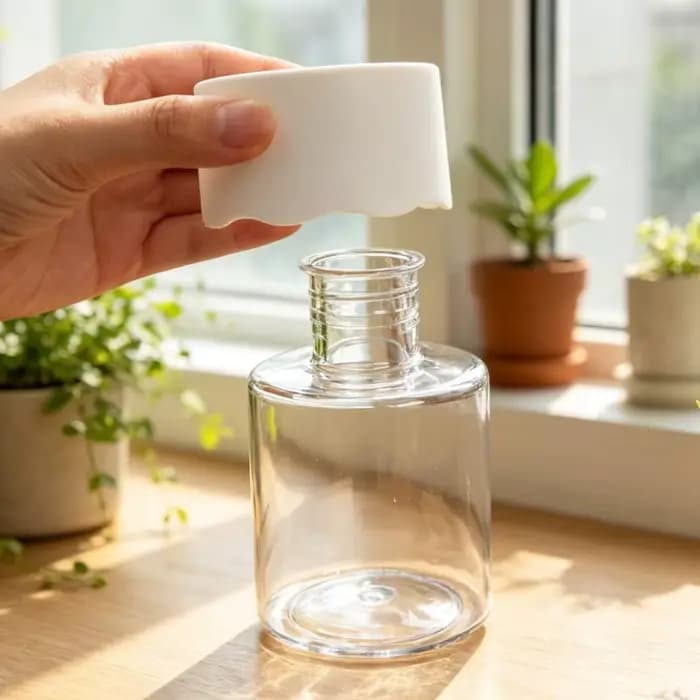 Mini pots de fleurs hydroponiques en PET transparents, ronds, sans terre, pour plantes hydroponiques de table, boutures, décoration de bureau, 1/5 pièces
