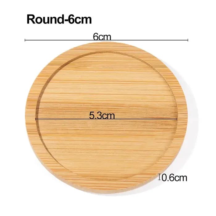 Pot de fleur multi bambou en bois d'escalier