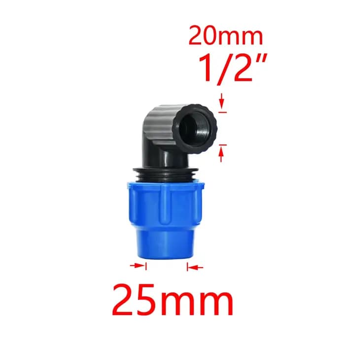 Séparateur d'eau en T verrouillé pour tuyau PE