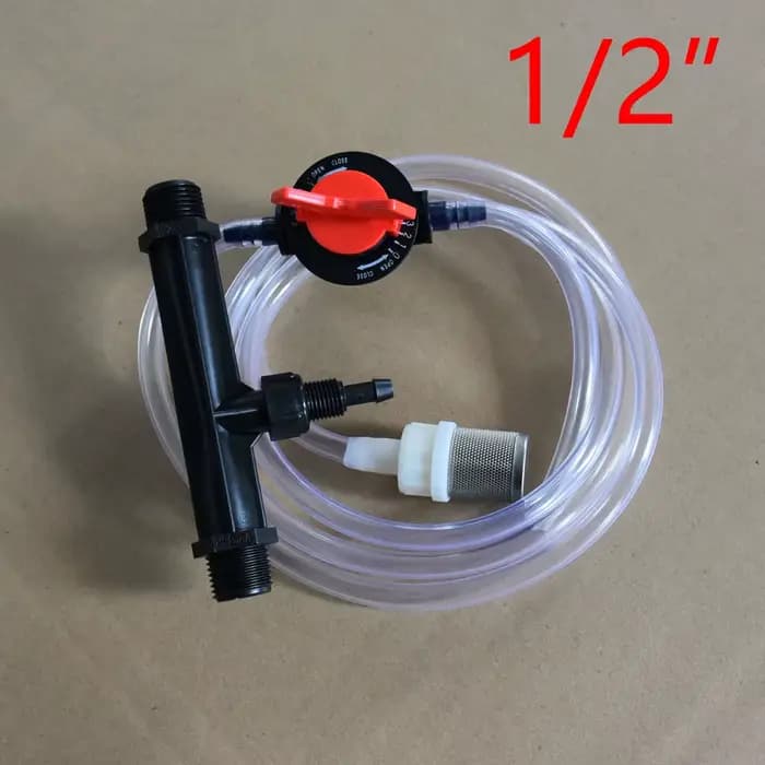 1/2 "3/4" filetage mâle Irrigation Venturi Tube Agriculture Venturi engrais injecteur Fertilisation