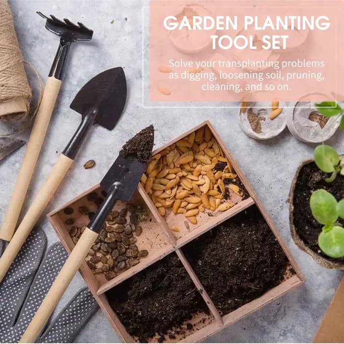 Ensemble d'outils de jardinage 12 pièces pour plantes