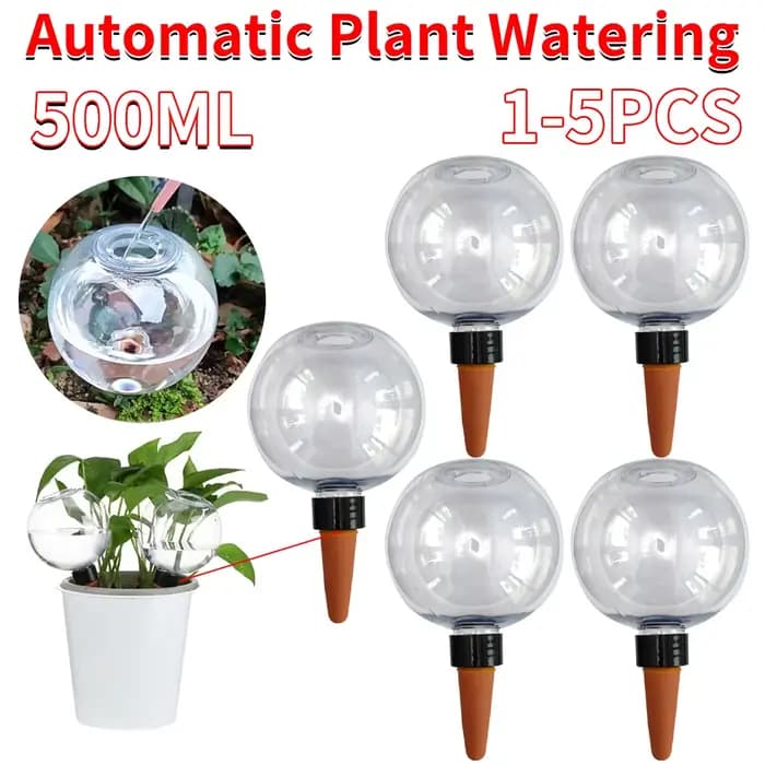 Système d'irrigation goutte à goutte automatique de 500ML, 1 à 6 pièces, ampoules d'arrosage automat