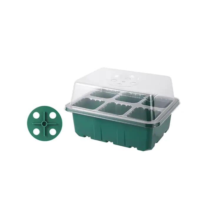 Pots de plantes en plastique avec trou de 6/12 cellules