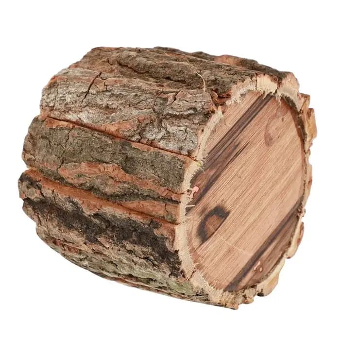 Grand pot de fleurs en bois naturel, conteneur de fleurs, Design rustique, jardinière de fête, décor