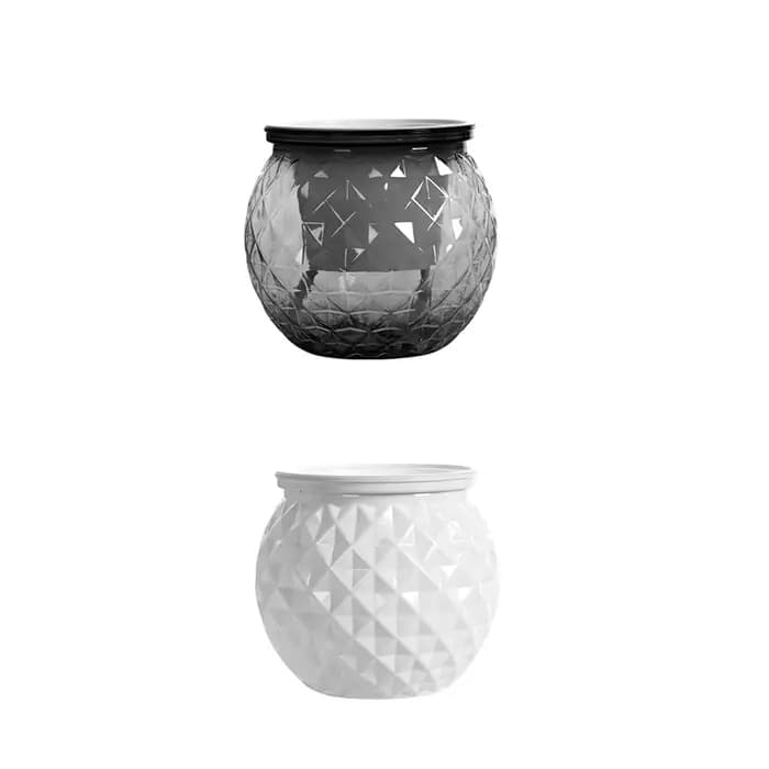 Pot de jardinière à arrosage automatique avec aquarium, Mini Pot Transparent pour plantes, système d