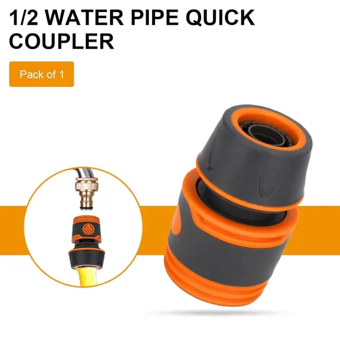 Connecteur rapide pour tuyau d'arrosage, adaptateur de connexion 1/2 3/4, connecteurs de tuyaux d'ea