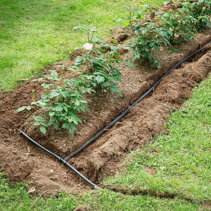 Deux raccords de tuyauterie en PE de 16 mm raccord de tuyauterie d'irrigation au goutte - à - goutte