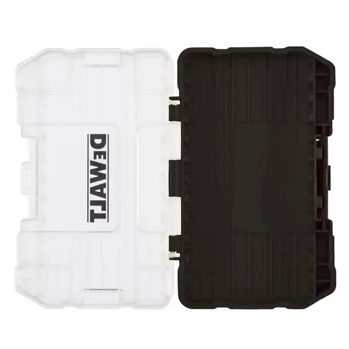 DEWALT Original TSTAK noir petit/moyen outil accessoires boîte de rangement ensemble en plastique robuste