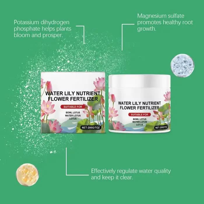 Fertilisateur de floraison de nénuphar naturel