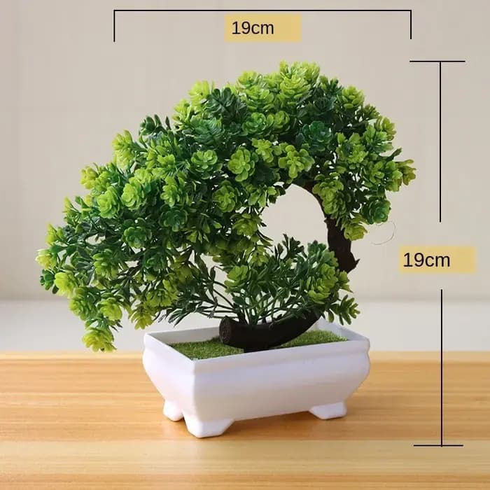 Plantes artificielles bonsaï en pot, petit arbre vert, fausses fleurs, ornements pour la maison, décor de jardin, fête, décor d'hôtel