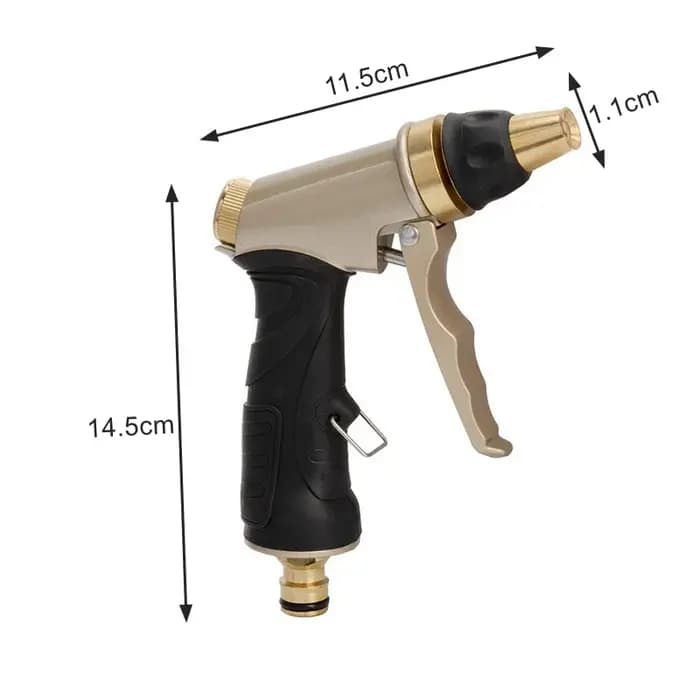 Pistolet à eau domestique en alliage de cuivre et de zinc