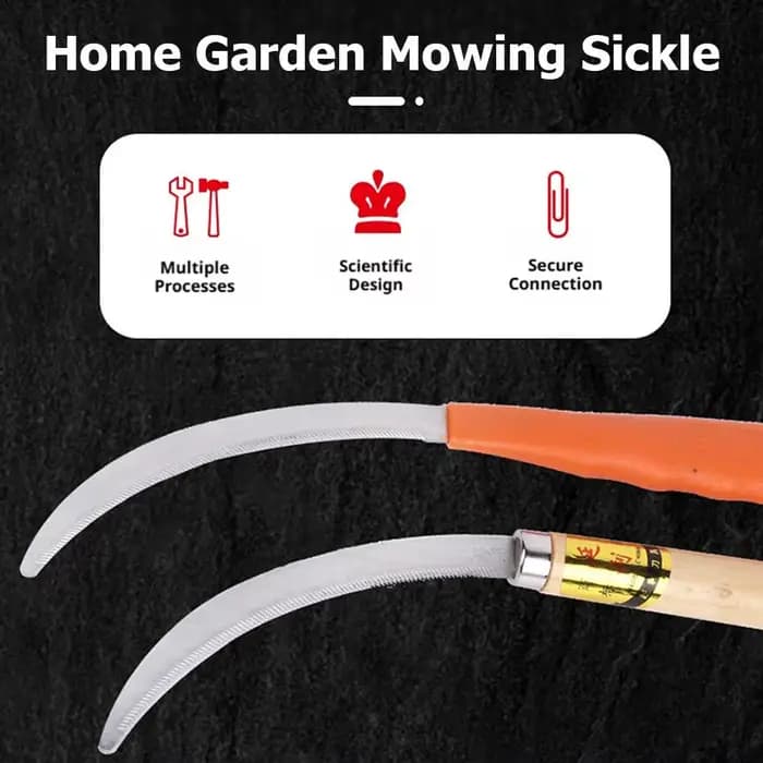 Serpette de jardinage domestique pour désherbage