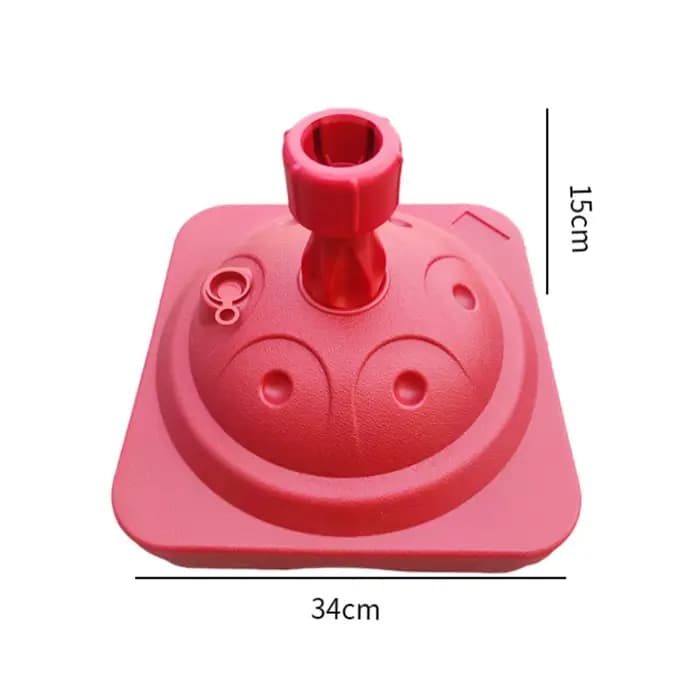 Support de Parasol, support de Parasol de Patio, carré de remplacement, eau Stable