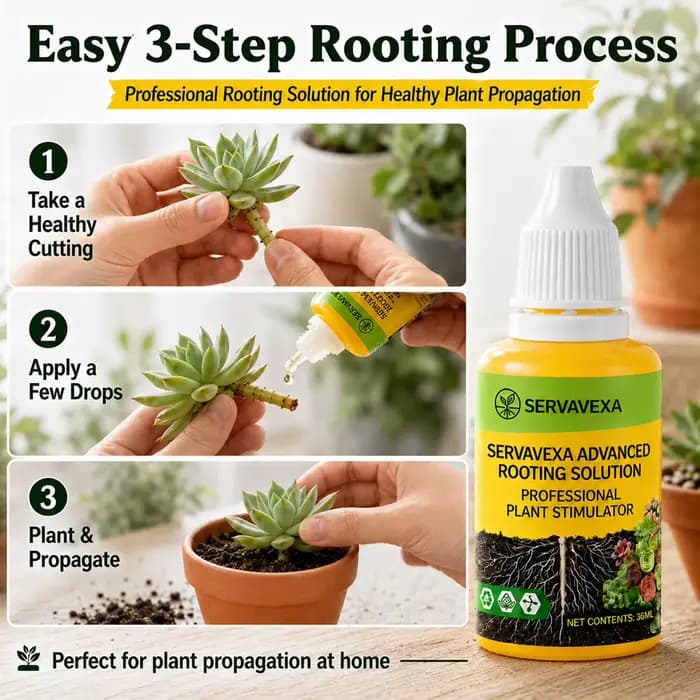 SERLAVEXA Solution d'enracinement liquide pour plantes