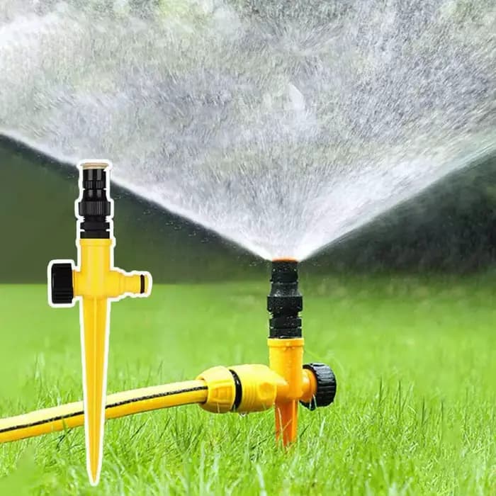 360 ° Arroseur automatique rotatif, système d'irrigation de pelouse de jardin, couverture de grand