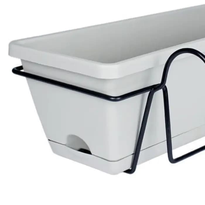 User inière rectangulaire pour garde-corps de balcon