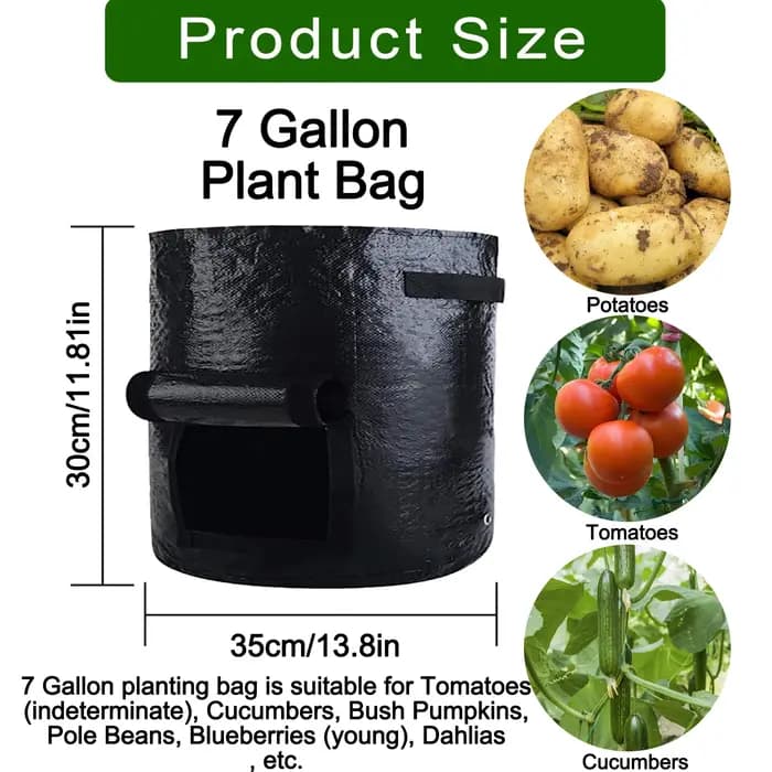Sacs de culture pour pommes de terre 5/7/10 gallons