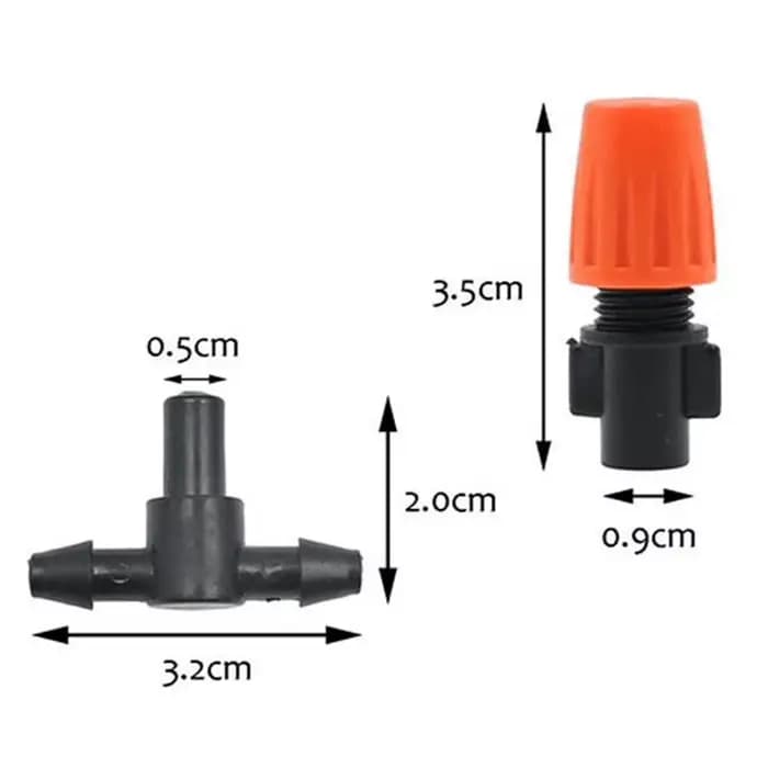 Système d'irrigation commutable réglable, micro goutte-à-goutte, arroseurs d'arrosage, goutteurs éme