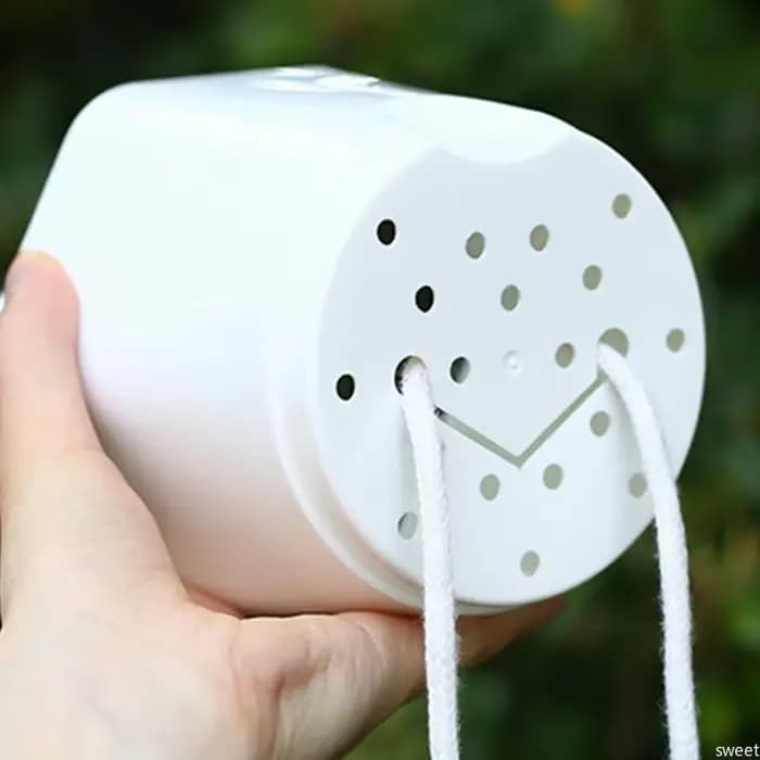 Pot de Fleurs Hydroponique en Plastique à Double Couche