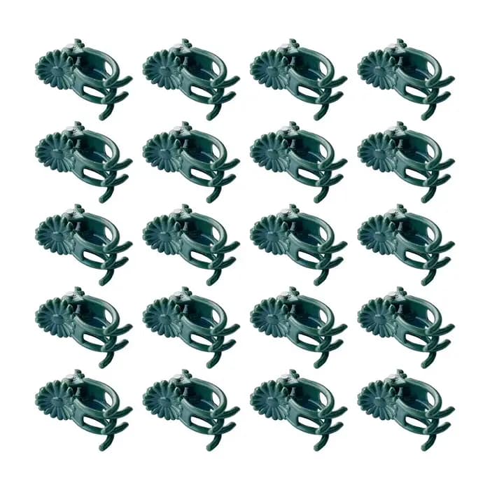 Clips pour plantes de jardin, 20 pièces, pinces à orchidées papillon, Support pour plantes, pinces à