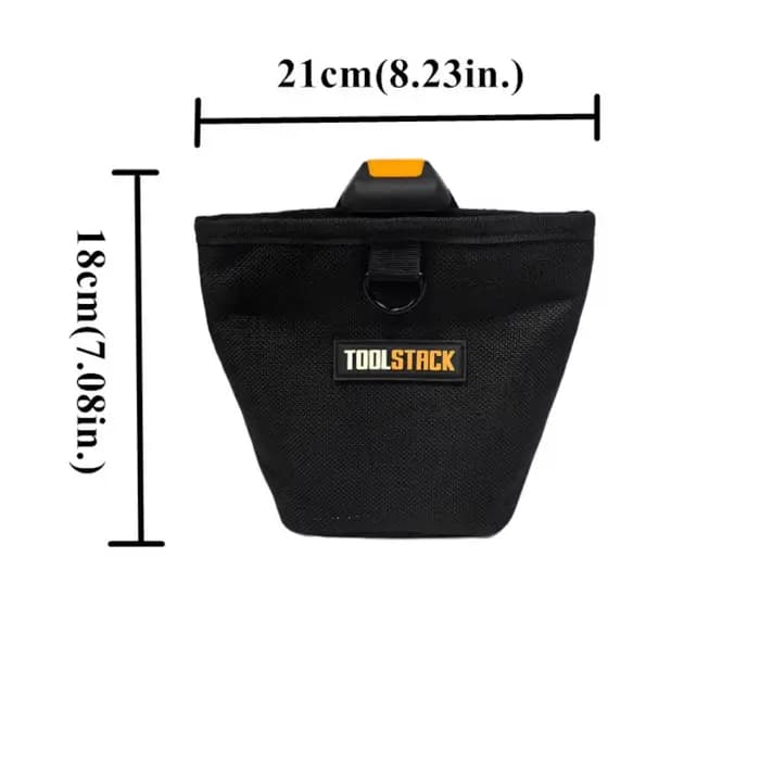 TOOLSTACK Ensemble de 5 ceintures porte-outils avec bretelles