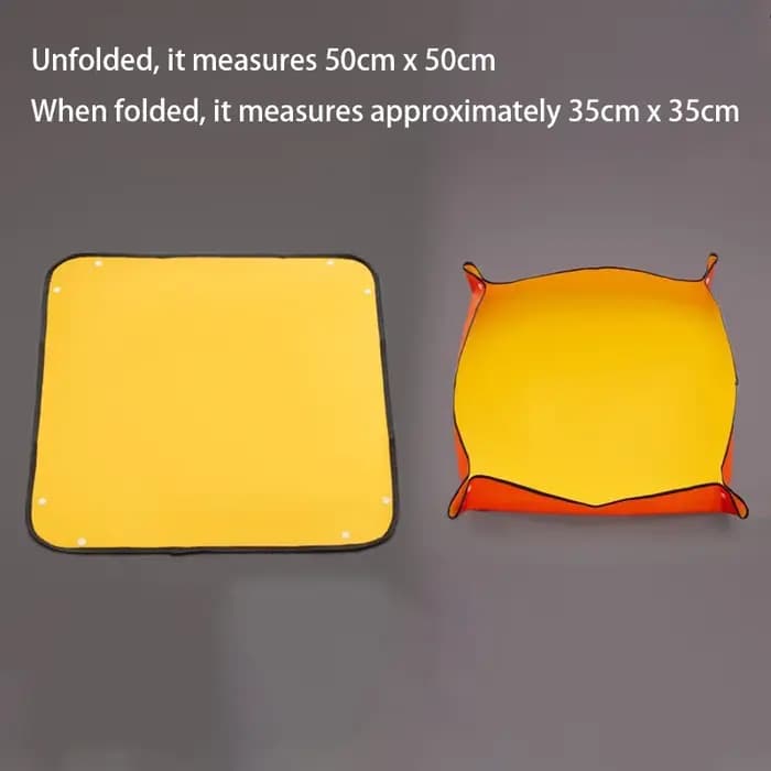 Planting Mat Potting Pad Foldable Garden Plant Flower Pot Reusable Transplanting Waterproof Mats Home Gardening Supplies