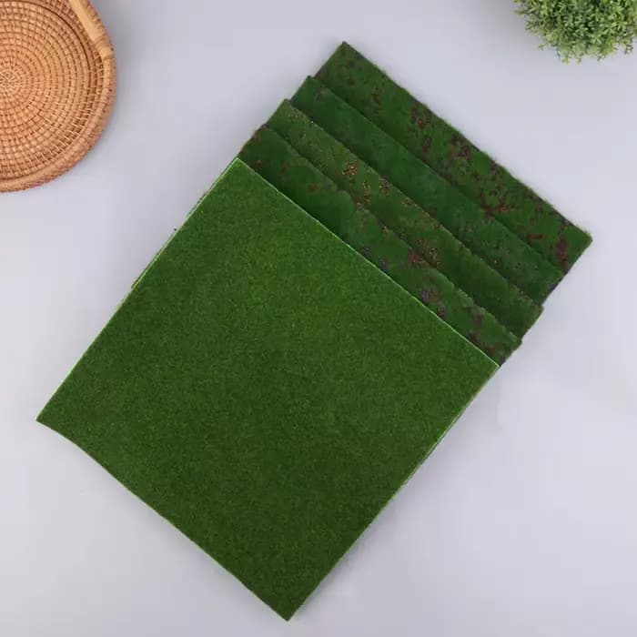 Tapis d'herbe vert gazon artificiel