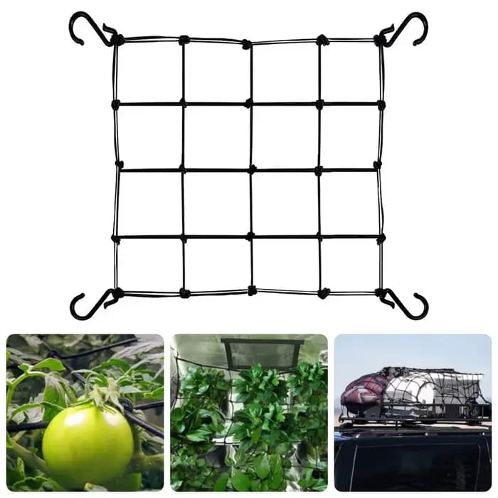 Filet de pressage de branche de tente de plante, lumière uniforme, réception, filet élastique, jardi