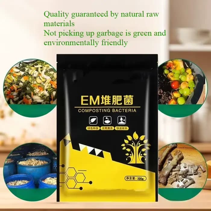 EM compostage bactéries/clôts de cuisine racine des déchets Classification des déchets Agent de Fermentation compostage microbien bactéries de Fermentation