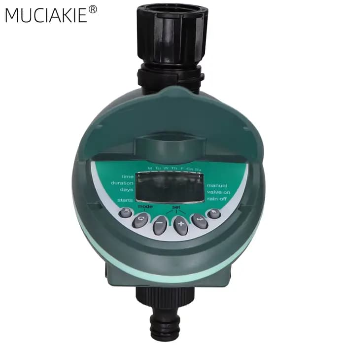 Minuterie d'irrigation de jardin avec écran LCD