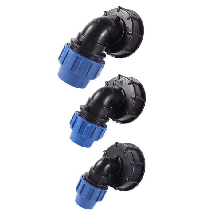 Convertisseur de tuyau PE 20/25/32mm, adaptateur réducteur de filetage 1/2 "3/4" 1 ", connecteur de