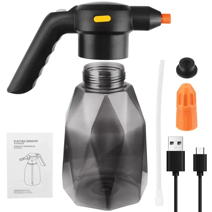 Bouteille pulvérisatrice électrique 2L, pulvérisateur à batterie rechargeable, arroseur électrique p